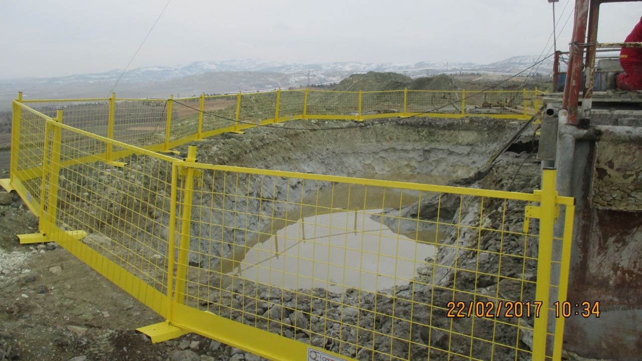 Kafes bariyer ürün görseli - tekli panel