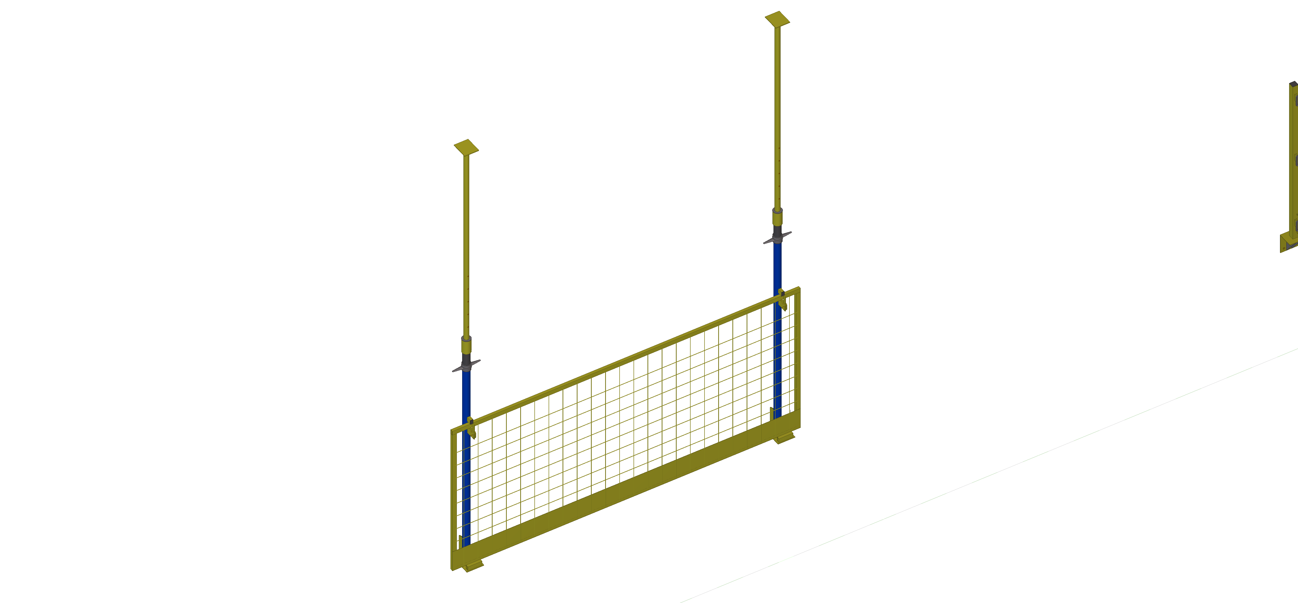 Teleskopik Bariyer Ayağı